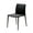 Black, variant on Mobital Zeno Faux Leather Dining Chair in Black