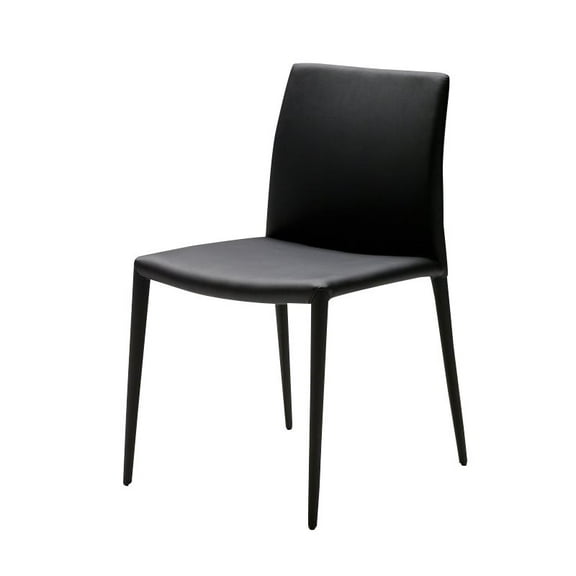 Mobital Zeno Faux Leather Dining Chair in Black