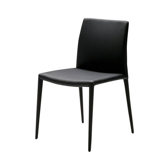 Mobital Zeno Faux Leather Dining Chair in Black