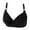 Black, variant on Strappy Sports Bra Women Comfortable Lace Breathable Bra Underwear No Underwire V-Neck Seamless Bra Feature Hook and Eye Closure Bralette Bra Style Y-417 , Beige M