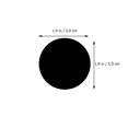 thumbnail image 4 of 3 Rouleaux d'Étiquettes Autocollantes pour Tableau Noir, Étiquettes Autocollantes Rondes, 4 of 8