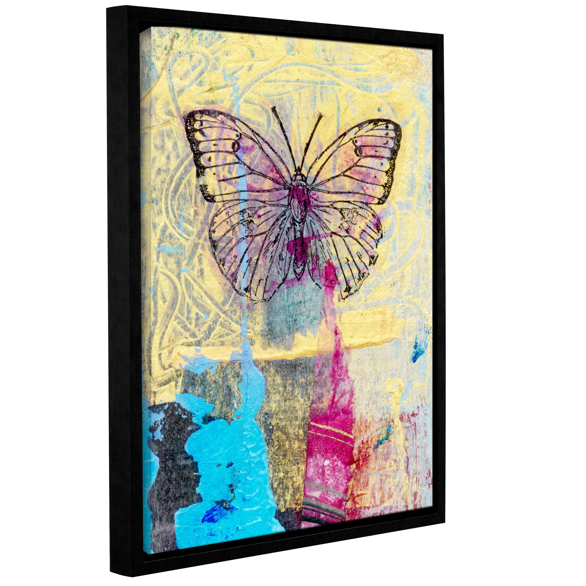 ArtWall Elena Ray "Contemporary" Gallery-Wrapped Floater-Framed Canvas