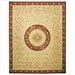 thumbnail image 2 of Safavieh French Tapis FT224A Beige, Dark Red 10' x 14' Rug, 2 of 2