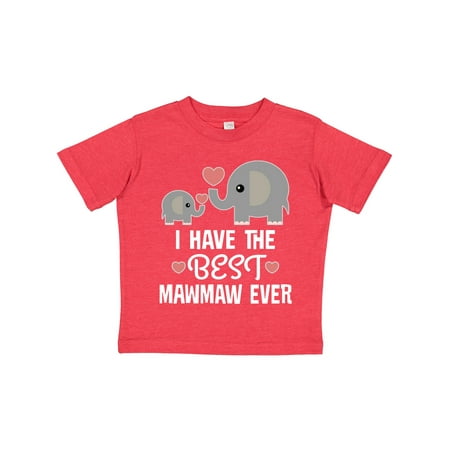 

Inktastic Best Mawmaw Ever Grandchild Gift Toddler Boy or Toddler Girl T-Shirt