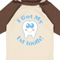 thumbnail image 4 of Inktastic I Got My First Tooth Baby Boy Boys or Girls Long Sleeve Baby Bodysuit, 4 of 5