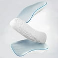 thumbnail image 3 of Height Increase Insoles Breathable Arch Support Insoles Comfortable Growing Shoe Pads for Leg Length Discrepancy Grey 2.5cm Men, 3 of 6