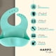 thumbnail image 2 of Set 3 Baberos de Silicona Impermeable HAPPY LIFE para Bebe Niño Azul, 2 of 7