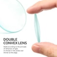 thumbnail image 3 of Double Convex Glass Lens Optical Lens for Scientific Experiment Laboratory 30mm Diameter 50mm Focal Length, 3 of 8
