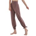 thumbnail image 2 of Wide Leg Yoga Pants for Women Loose Cozy Sweatpants High Waisted Lounge Flowy Pants with Pockets Carmine M, 2 of 10