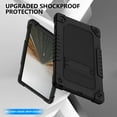 thumbnail image 4 of Kebiory for Walmart Onn 11 Tablet Pro (Model:100110027) Tablet Case,Shockproof Kids Friendly Rugged Hybrid Case(Built-in Kickstand) for Walmart Onn 11 Inch Pro (Model:100110027) 2023(Black+Black), 4 of 6