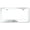 Chrome, variant on Ford Comet Laser Etched Logo Stainless Steel License Plate Frame (Chrome)