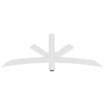 thumbnail image 4 of 72"W x 24"H x 2"D x 4"F, 8/12 Pitch, Alberta Architectural Grade PVC Gable Bracket, 4 of 8