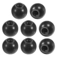 thumbnail image 1 of Perillas de Bola con Rosca de 8 Piezas, Rosca Femenina M4, Diámetro de 12mm, Mango de Palanca de Fenólico Termoset [Negro], 1 of 1