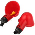 thumbnail image 2 of Bebedero para pollos Bebedero para aves Bebedero para pollos Bebedero automático 6 piezas Accesorio para gallinero, 2 of 5