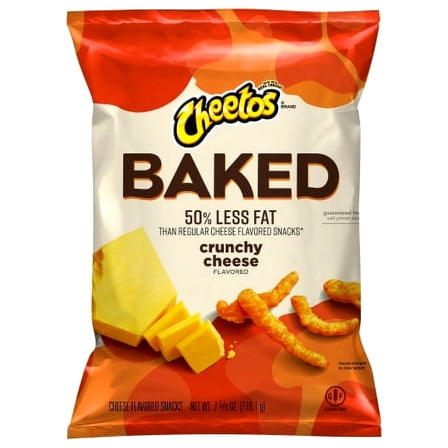 Pack of 2 - Cheetos Baked Crunchy Cheese Chips 7.63 oz