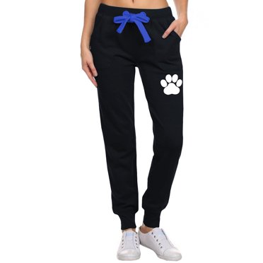 paw print sweatpants