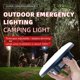thumbnail image 2 of Linterna LED recargable magnética portátil de alta potencia, práctica herramienta de iluminación para acampar, pescar y trabajar al aire libre, B-30W, color negro, 2 of 5
