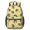 Hedgehog and Hat, variant on Hedgehog and Spiky White Pattern 17" School Backpacks for Teens,Waterproof Oxford Fabric,S-Shape Padded Straps for School,Travel,Hiking,Camping
