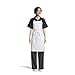 thumbnail image 3 of Uncommon Threads 3000-2500 30W x 34L Bib Apron in White, 3 of 4