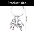 thumbnail image 5 of POYOGA Stylish Metal Spaceman Key Accessory Measuring 7cm In Length, 5 of 8