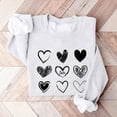 thumbnail image 2 of STAOEDU Women Love Heart Shirts Valentine Pullover Long Sleeve Tops, 2 of 5