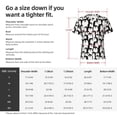 thumbnail image 2 of Yiaed Cartoon Penguin Print Mens Short Sleeve Tight Fit T-Shirt, Crewneck Casual Tee-Small, 2 of 5