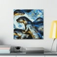 thumbnail image 4 of Otter Playfulness Abounds - Canvas, 4 of 10