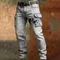thumbnail image 5 of Travel Pants for Men Slim Fit Casual Stretchy Cropped Pants Outdoor Comfort Travel Tech Chino Pants, 5 of 6