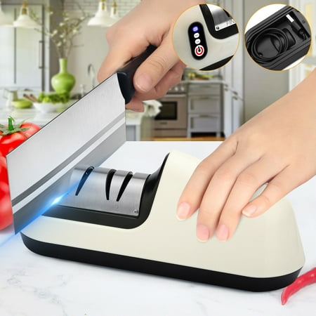 

Electric Knife Sharpener Kitchen Knives Sharpening Tool Polish Stainless Steel