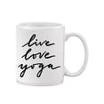 thumbnail image 2 of Live Love Yoga. Mug Unisex's -Image by Shutterstock, 2 of 4