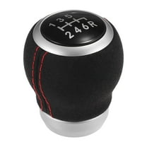 6 Speed Manual Gear Shift Knob Shifter Lever Head Ball for Subaru Impreza WRX STI 2009-2021 Suede Black