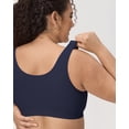 thumbnail image 3 of DELIMIRA Inbarely Lift Front Closure Wireless Bras, Full Coverage, Plus Size, Unlined, for Women, 3 of 3
