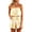 Yellow, variant on Jumpsuits for Women, Elegant Bandeau Rompers Sleeveless Floral Print Overalls High Waist Playsuits Shorts One Piece for Beach Coverups Holiday