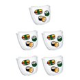 thumbnail image 2 of ZheElen Golf Maillet Putter Tête Couvre-Chef de Club de Golf Carré pour les Femmes Hommes sushi Putter Couverture 5Set, 2 of 6