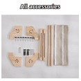 thumbnail image 6 of Cat Window Perch Cat Bed for Cats Window Hammock Seat for Large Cats, Adjustable Cat Bed for Window sill, Bedside & Drawer, 6 of 10