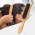 thumbnail image 1 of Typpkmm Pointed-Tail Bristle Comb with Unisex, Smooth Anti-Static, No Brown, 1 of 6