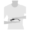 thumbnail image 2 of Regadera Con Brazo Y Chapetón Plástico DICA 4500B negro 1, 2 of 2