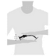 thumbnail image 2 of Regadera Con Brazo Y Chapetón Plástico DICA 4500B negro 1, 2 of 2
