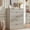 Light Grey, variant on LEYAOYAO 6 Drawer Vertical Fluted Bedroom Dresser, Modern Chest with Chest of Drawers, Wood Closet Storage Organizer, Walnut