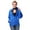 Royal Blue, variant on Fashion Womens/Mens Outdoor Lightweight windbreaker Jackets Waterproof Rain Coat Outwear Zip-Up Long Sleeve Hoodie Sport Windbreaker