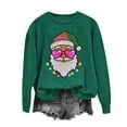 thumbnail image 5 of jehdhy Christmas Sweatshirts for Women Fashion Loose Casual Crewneck Long Sleeve Cute Pullover Fall Winter Graphic Tops, 5 of 6