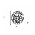 thumbnail image 4 of Black Metal Wire Decorative Sculpture, 4 of 4