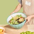 thumbnail image 4 of LCXmlly Change Wallet Stackable Meal Prep Salad Bowl Square Plastic Bowl with Lid Spacesaving Kitchen Supply, 4 of 6