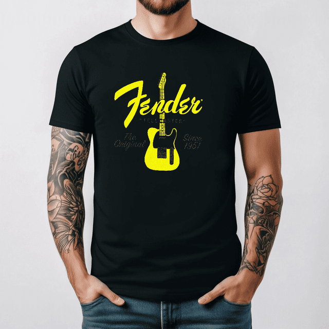 t-shirt Homme Garde-Boue telecaster Coton Épais