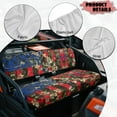 thumbnail image 6 of Uorisanigo Mule Seat Cover Compatible with Kawasaki Mule 3000 3010 3020 Camo Hunting American Flag UTV Bench Seat Cover Cushion Mud/Dirt Protection Replacement UTV Accessories, 6 of 7
