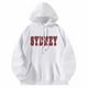 thumbnail image 4 of Sudadera con capucha para hombre y mujer Y2K con estampado gráfico elegante de manga larga con capucha para adolescentes y niñas que viajan al trabajo Blanco Yinane sudadera con capucha de mujer, 4 of 8