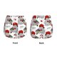 thumbnail image 3 of Balery Rabbit And Hedgehog Pantalones cortos deportivos para mujer con forro y dos bolsillos, elásticos, para entrenamiento, gimnasio, yoga-XX-Large, 3 of 7