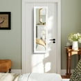 thumbnail image 3 of Patiojoy Jewelry Cabinet Wall or Door Mounted Jewelry Armoire w/Full-Length Mirror & LED Lights, 3 of 9