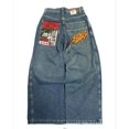 thumbnail image 1 of Pantalones vaqueros holgados Retro estilo Hip Hop americano para mujer, pantalones de pierna ancha Y2K de cintura alta Harajuku, novedad de 2024, 1 of 5