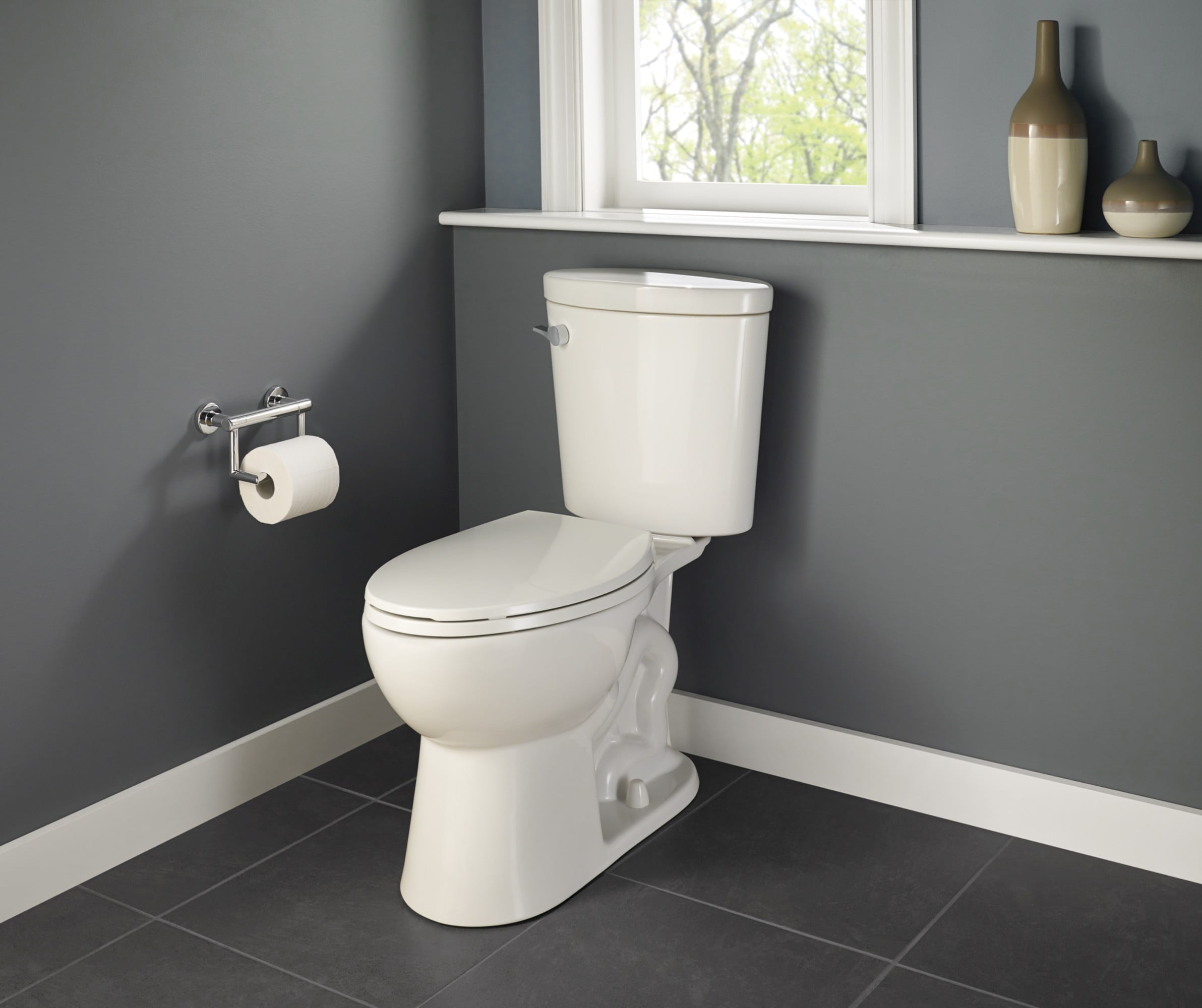 Delta 41550-CZ BathSafety: Contemporary Tissue Holder with Assist Bar - Champagne Bronze